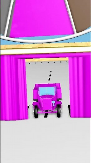 مفاجأة اللون الوردي! 🚚🌸 هل أعجبك هذا اللون؟ 😍 #learn_colors #colorsforkids
