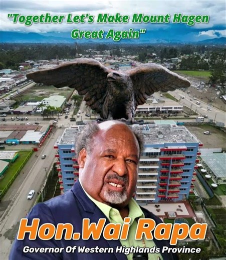 Hon.Wai Rapa | Governor For Western Highlands Province