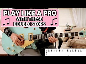 A Slick Rockabilly Solo Using Only Double Stops | Guitar Lesson w/tabs