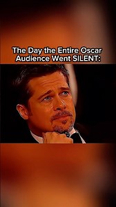 The Moment the Entire Oscar Audience Went SILENT