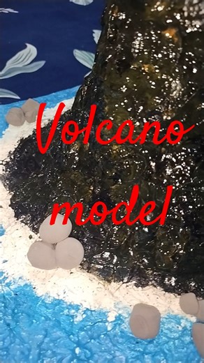VOLCANO MODEL MAKING |TRY THIS 🌋