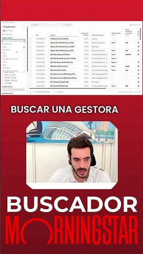 ¿Cómo hacer un primer filtrado en Morningstar?