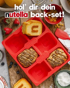 29K views · 83 reactions | Beschenke dich selbst oder deine Liebsten mit einem nutella Back-Set.  Einfach 2 Aktionsgläser kaufen, Codes online einlösen und schon bekommst du 1 von 100.000 Sets gratis nach Hause geschickt.  Alle Infos findest du hier: https://www.nutella.com/de/de/xp/back-set | Nutella | Facebook