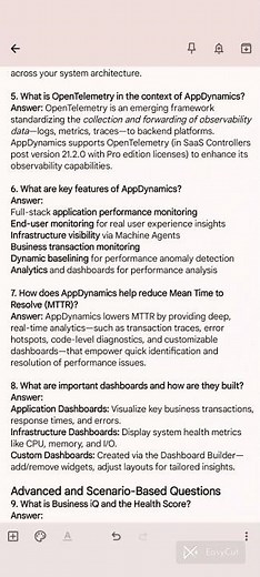 AppDynamics(APM) interview questions and answers to help you prepare confidently for interviews#job