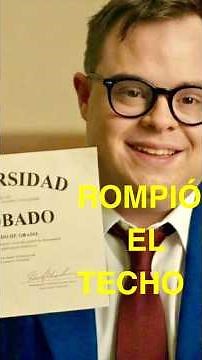 He passed a race, first in Europe and in Malaga. World Down Syndrome Day, Pablo Pineda #documentary