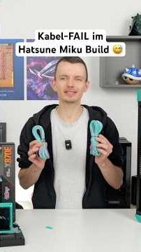 The Cable FAIL in the ASUS ROG x Hatsune Miku Build 😅