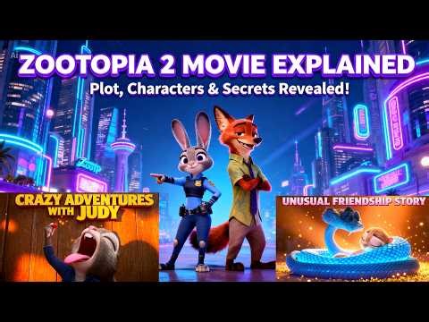 "NEW VILLAIN 😱" + "BIGGEST TWIST!" zootopia 2 movie explaination in hindi