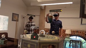 12K views · 276 reactions | Meta just launched a new Quest demo called Cryptic Cabinet, that shows how two users can share a space together in mixed reality. Here's a video of what a game with spatial anchors looks like. | Nathie | Facebook