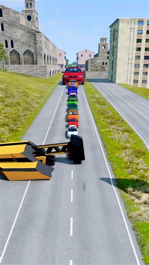 Small to Giant Cars vs Destroyer Machine #3