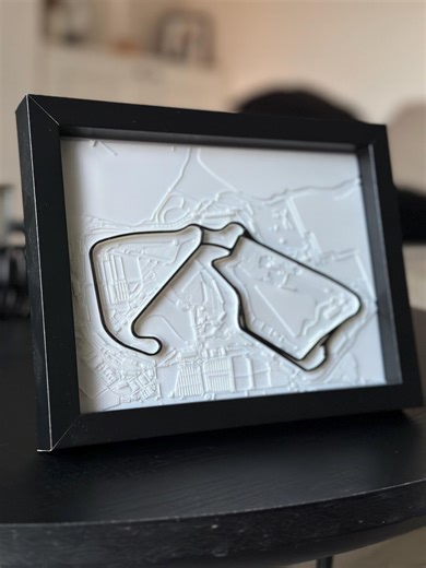 Silverstone Circuit Track Map - Etsy UK