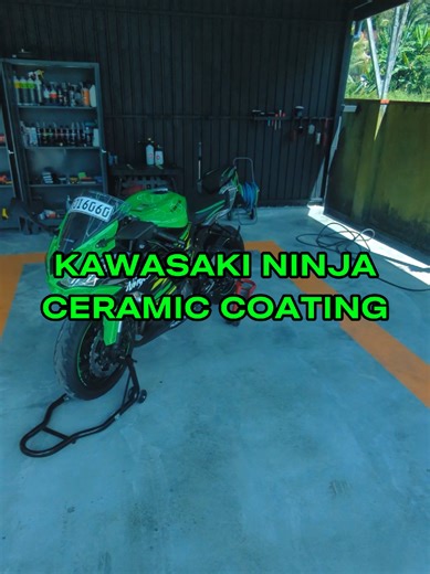 Kawasaki ZX-4R Ceramic Coating and Detailing in Sri Lanka