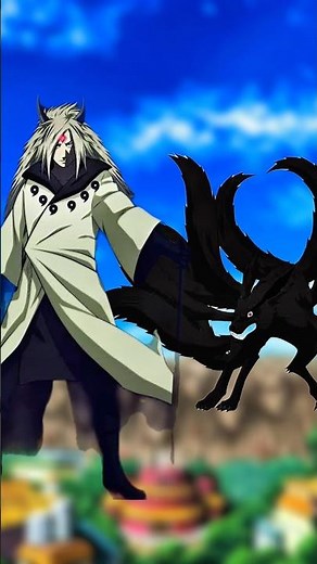 Madara vs kurama | who is strong ? #kurama #madara #youtubeshorts #shortsfeed #anime