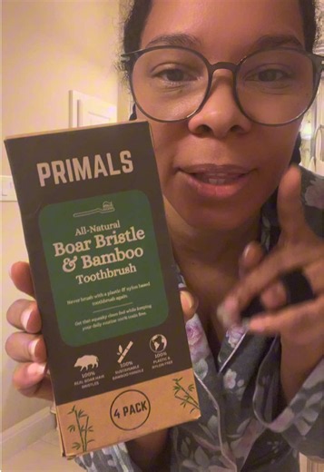 Upgrade your oral care routine the natural way! 🌿🪥 This boar bristle & bamboo toothbrush is a more eco-conscious choice that helps keep your smile fresh while reducing plastic waste. Small swaps can make a big difference! 💚✨ #BambooToothbrush #EcoFriendly #SustainableLiving #NaturalLiving #OralCare