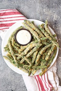 Crispy Green Bean Fries (Air Fryer or Oven) - The Best Keto Recipes