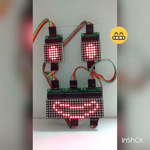 LED matrix array with Arduino Uno