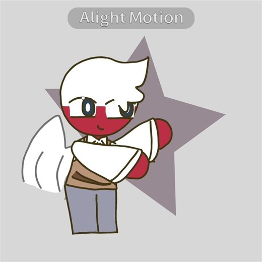 폴란드 ٩( ᐛ )و #countryhumans #country #animation