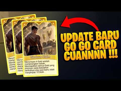INSANE PROFIT USING THESE NEW GOLD CARDS GUYS 🤑 - Magic Chess Gogo