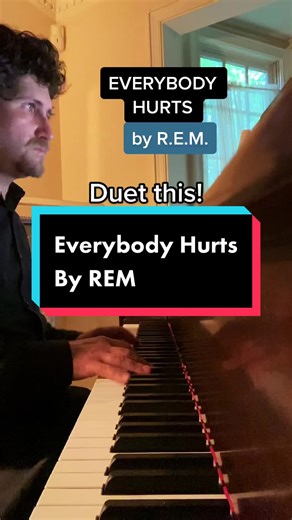 Everybody Hurts by R.E.M. Piano Karaoke Cover