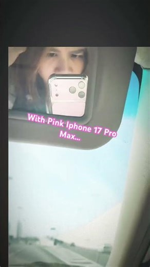 With My Pink Iphone 17 ProMax