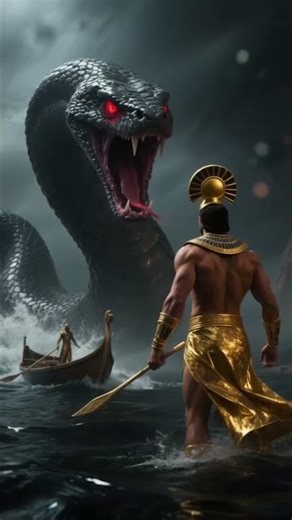 Apep – The Demon Who Tried to Eat the Sun 🌑 | Egyptian Mythology #shorts#egyptianmythology#apep