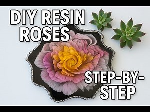 Easy DIY Resin Roses | Resin Art for Beginners