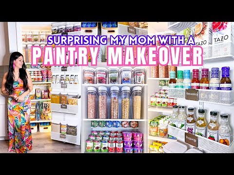 ULTIMATE PANTRY ORGANIZATION | Satisfying Clean and Pantry Restock Organizing on a Budget