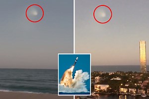 'UFO' turns out to be US MISSILE test days after Biden sends bombers to Russia