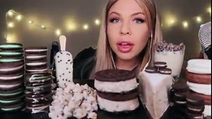 52K views · 1K reactions | ASMR OREO ICE CREAM SANDWICH, OREO CREPE...
