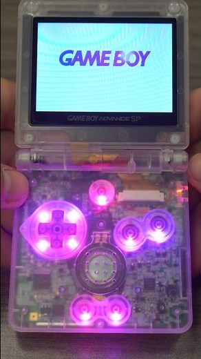 Customized Gameboy Advance SP!
