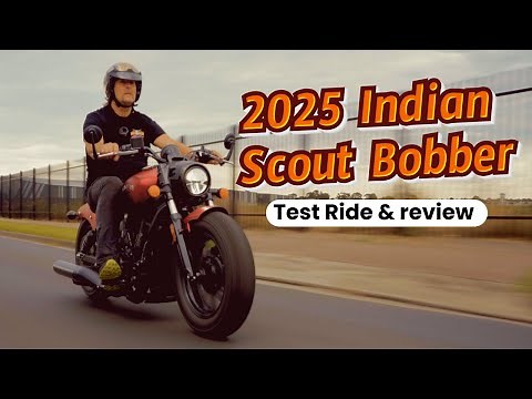 2025 Indian Scout Bobber Test Ride & Review | Performance, Features & Updates