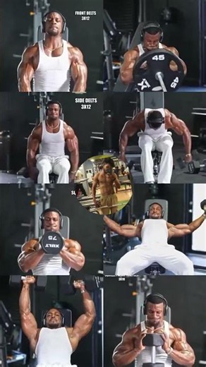 chest shoulder dumbbell workout the fast way to grow muscle #fitnesshacks #gymtips #fitnessgains
