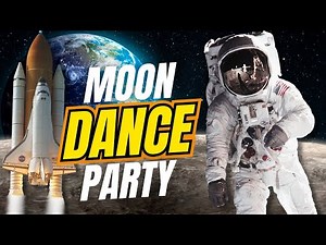 Moon Dance Party | Brain Break for Kids | Space Adventure for Kids | Kid Colors Movement