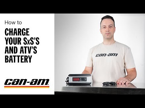 How To Charge The Battery On Your SxS Or ATV | Can-Am