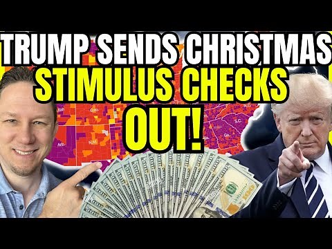 Trump Announces Christmas Stimulus Checks Going Out Now