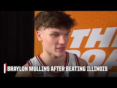 Braylon Mullins reacts to UConn making championship game | ESPN College Basketball