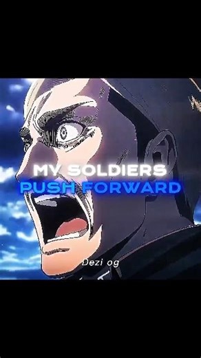 Erwin Smith speech 🫀🥶#amv #aot #eren