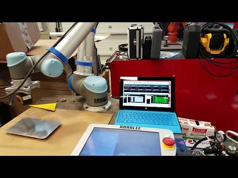 Keyence LJ7000 UR Robot Tracking Demo
