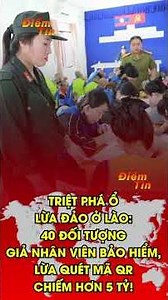Công An Việt Nam Sang Lào Triệt Phá Ổ Lừa Đảo Quét Mã QR, Bắt 40 Nghi Phạm