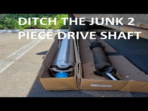 DURAMAX ALUMINUM DRIVESHAFT UPGRADE!!! CCSB LB7
