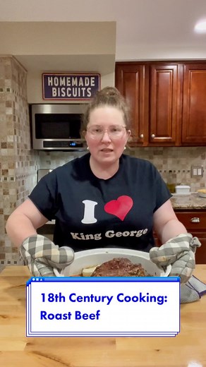 18th Century Cooking: Roast Beef #historicalcooking #prepper #farmlife #cottagecore #18thcentury #colonialamerica #homestead #livinghistory #history