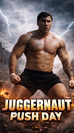 Jamie Griffin on Instagram: "Juggernaut Push Day—but real talk: The last 3–4 weeks have been a serious cut. The discipline has been everything. The weights will always be there, but if you’re not grinding in the kitchen—tracking, eating right—you’re just throwing the results away. Listen, if you’re into gym content and love seeing people change their lives, hit me with a follow—you won’t miss a thing. Let’s get it! #fyp #gym #nutrition #workout #motivation"