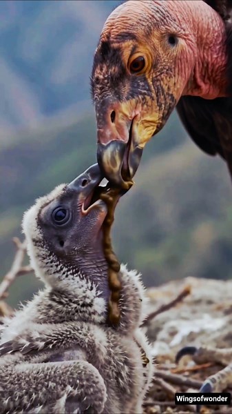 California Condor Birds 215 Days Timelapse #birds #shortsbirds #condor #animals #californiacondor
