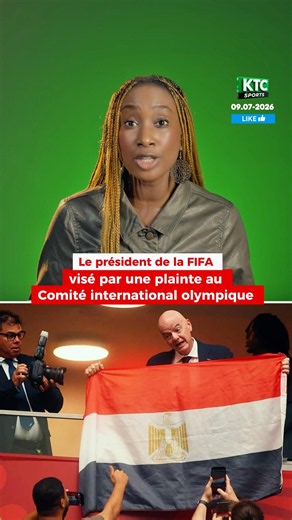 An NGO has filed a complaint against Gianni Infantino with the International Olympic Committee (I...