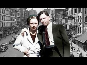The True Story Of Bonnie & Clyde - 1930s American Gangsters - NO ADS