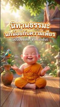นกตัวนิดเดียว! ทำสิ่งที่ "คน" บางคนยังทำไม่ได้? 🐦💎 ฟังนิทานสอนใจฉบับเณรน้อย 5 ขวบ (จบมีอึ้ง!)
