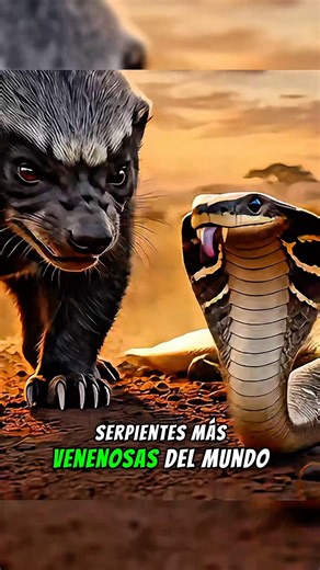 ¡Tejón de la miel vs Cobra! 😱 ¿Quién ganará esta pelea épica?