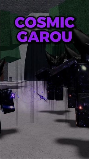 COSMIC GAROU Combo! 🌌 #thestrongestbattlegrounds #tsb #roblox