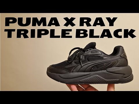 PUMA X RAY SPEED TRIPLE BLACK UNBOXING AND ON FOOT REVIEW