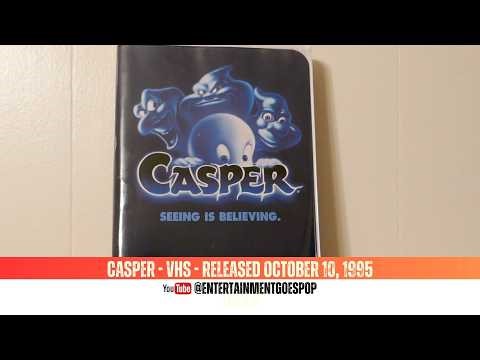 Casper (1995) VHS Clamshell Unboxing 👻 | 90s Release - Christina Ricci Bill Pullman