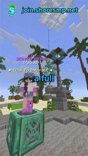 This Is The BEST Minecraft Crystal PvP Server! #minecraft #minecraftserver #shoresmp